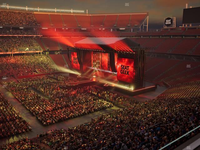 Levi's Stadium - Section Tower Suite 513 Seat View