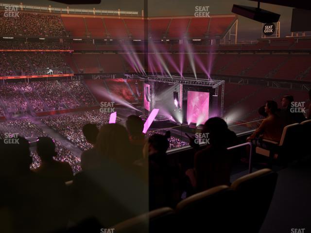 Levi's Stadium - Section Tower Suite 513 Seat View Levi's Stadium - Section Tower Suite 513 Seat View