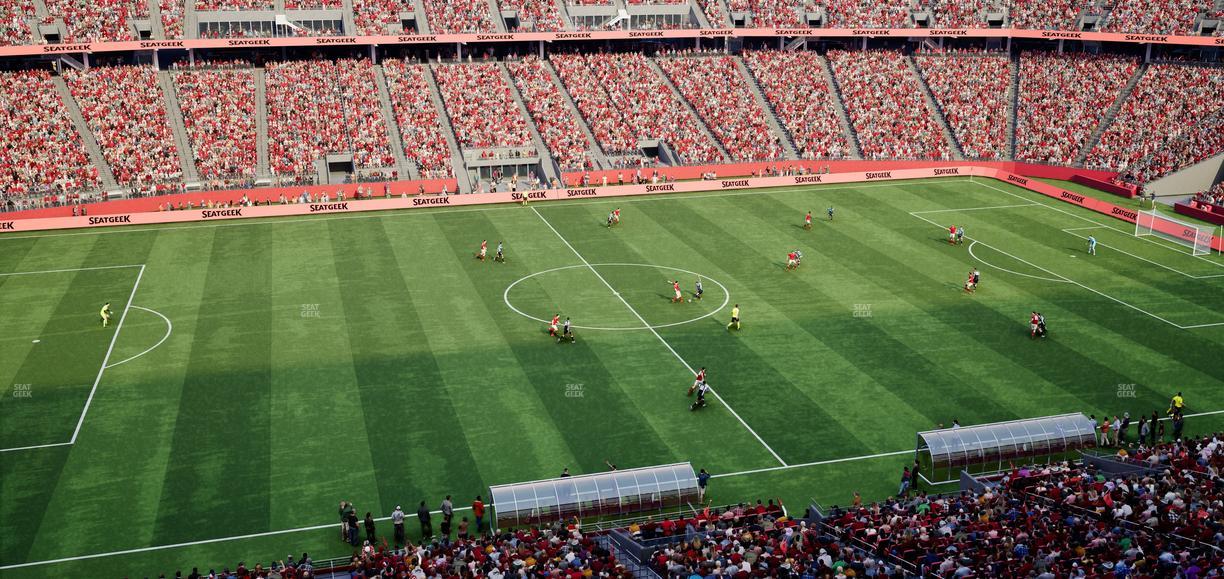 Levi's Stadium - Section Tower Suite 513 Seat View