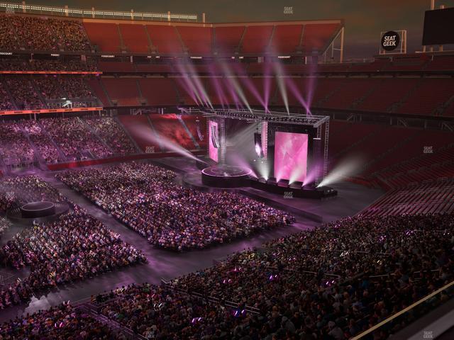 Levi's Stadium - Section Tower Suite 513 Seat View