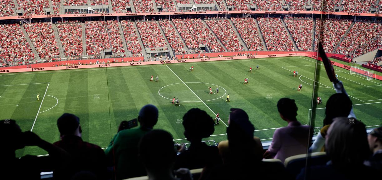 Levi's Stadium - Section Tower Suite 513 Seat View