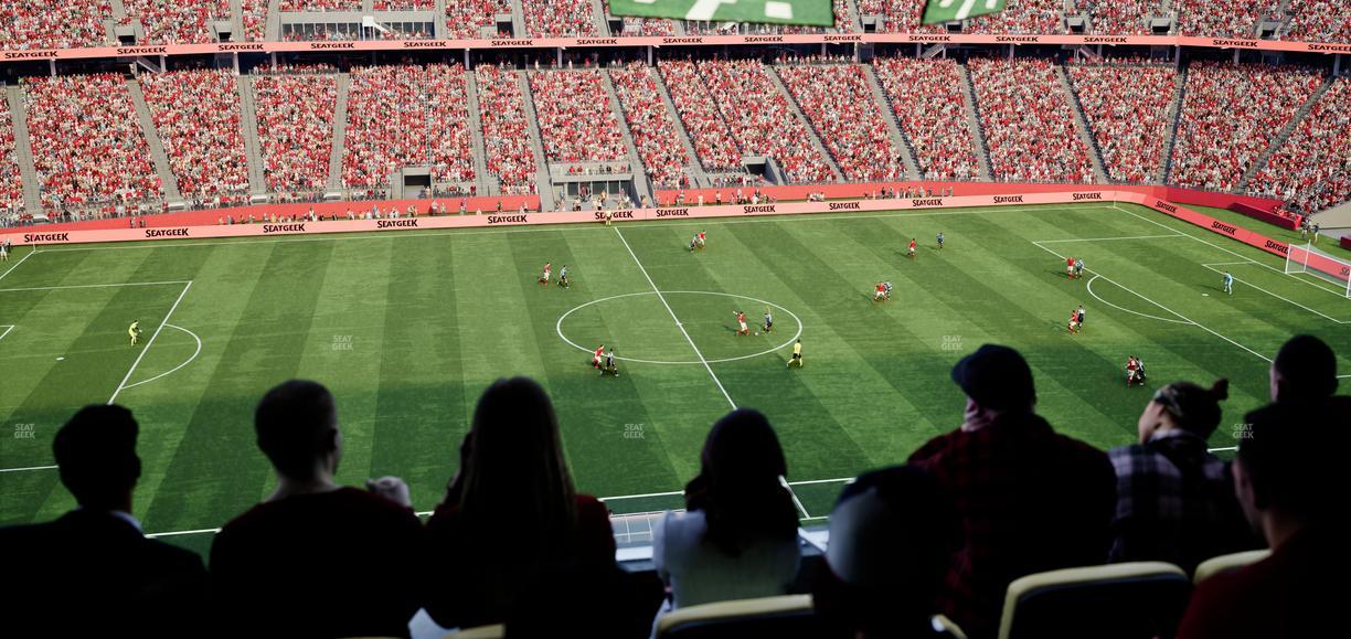 Levi's Stadium - Section Tower Suite 514 Seat View