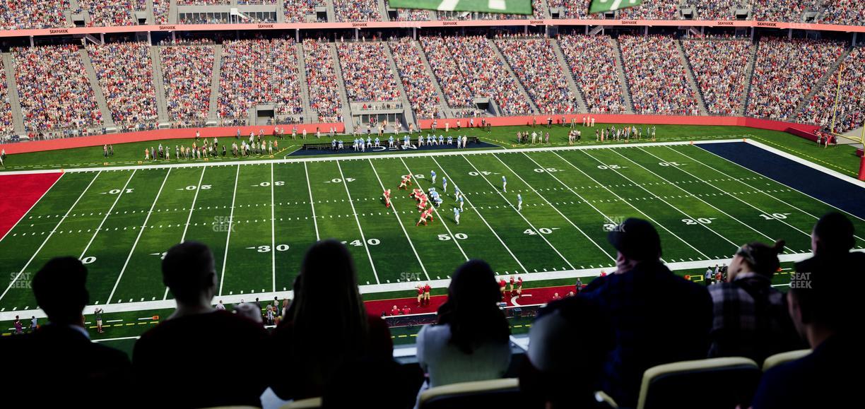 Levi's Stadium - Section Tower Suite 514 Seat View