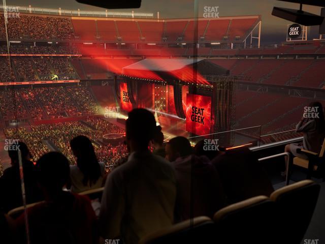 Levi's Stadium - Section Tower Suite 515 Seat View