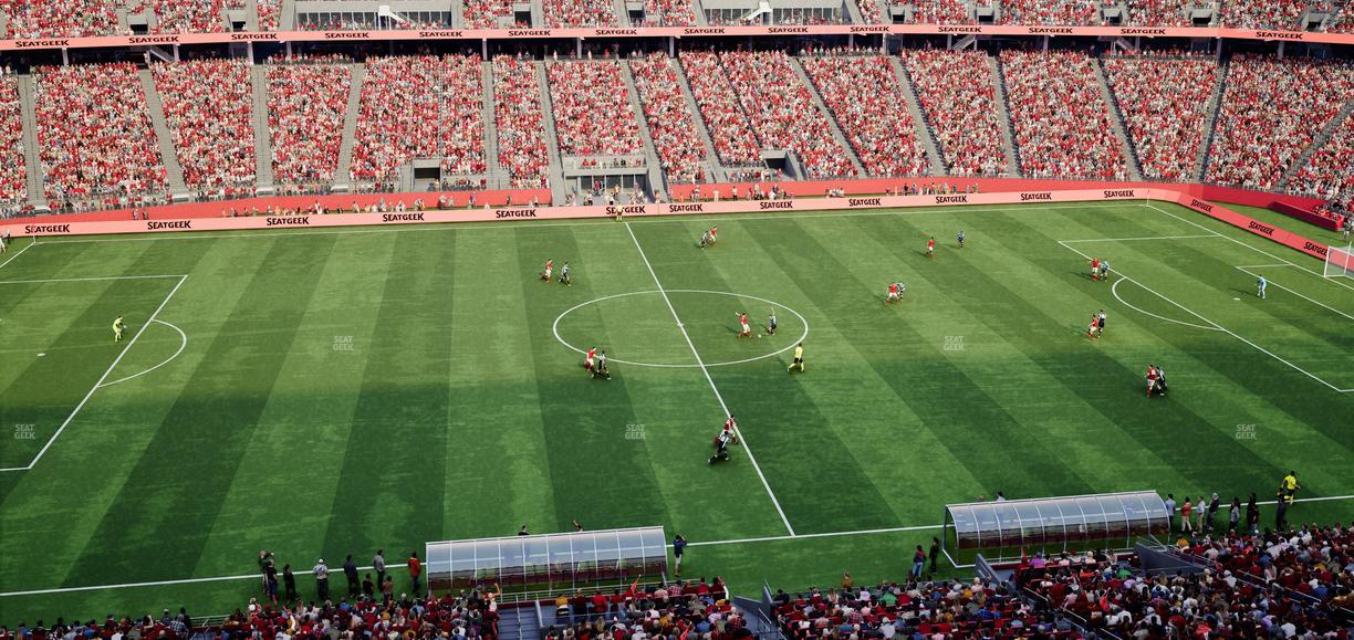 Levi's Stadium - Section Tower Suite 515 Seat View