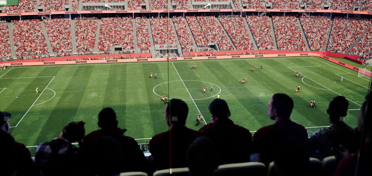 Levi's Stadium - Section Tower Suite 515 Seat View