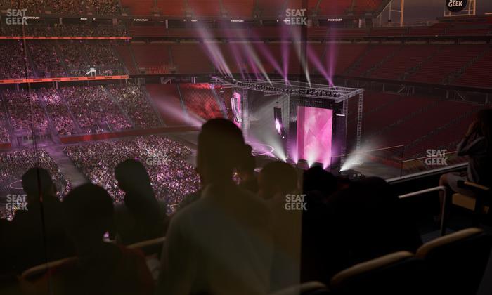 Levi's Stadium - Section Tower Suite 515 Seat View