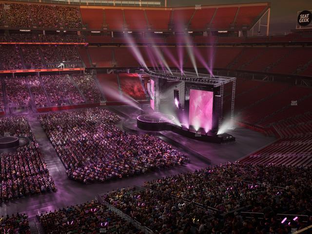Levi's Stadium - Section Tower Suite 516 Seat View