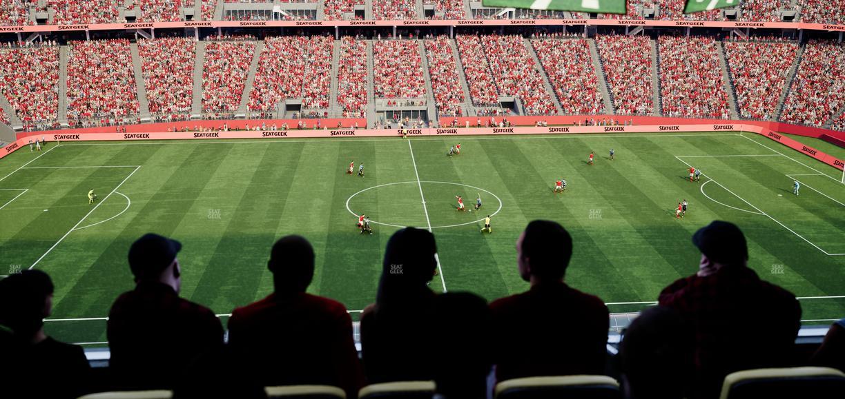 Levi's Stadium - Section Tower Suite 516 Seat View