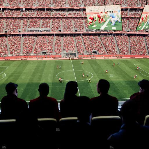 Levi's Stadium - Section Tower Suite 516 Seat View