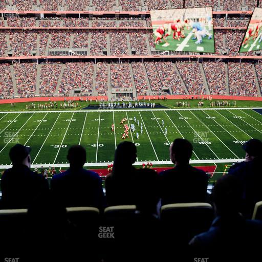 Levi's Stadium - Section Tower Suite 516 Seat View