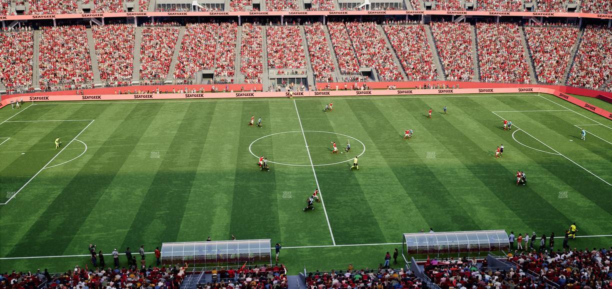 Levi's Stadium - Section Tower Suite 516 Seat View