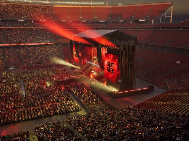 Levi's Stadium - Section Tower Suite 517 Seat View