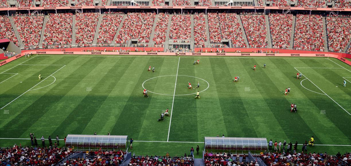 Levi's Stadium - Section Tower Suite 517 Seat View