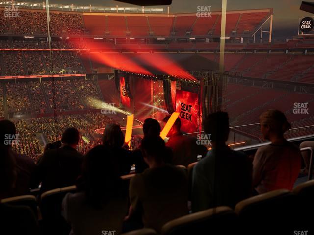 Levi's Stadium - Section Tower Suite 517 Seat View