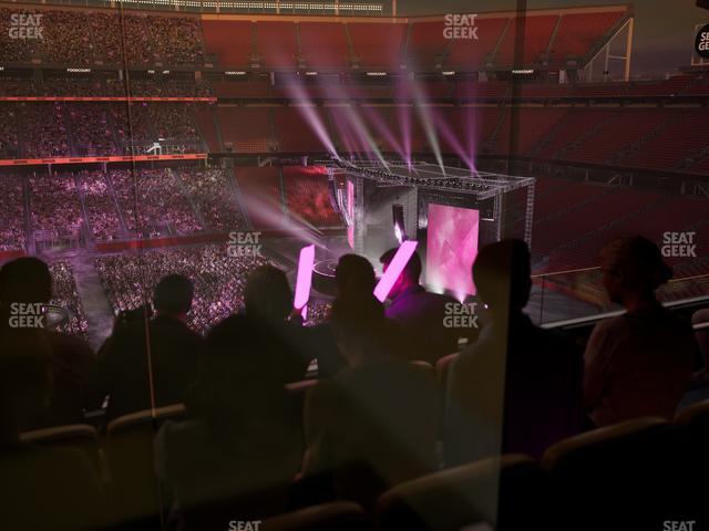 Levi's Stadium - Section Tower Suite 517 Seat View Levi's Stadium - Section Tower Suite 517 Seat View