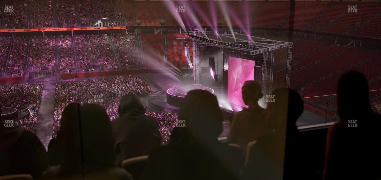 Levi's Stadium - Section Tower Suite 519 Seat View