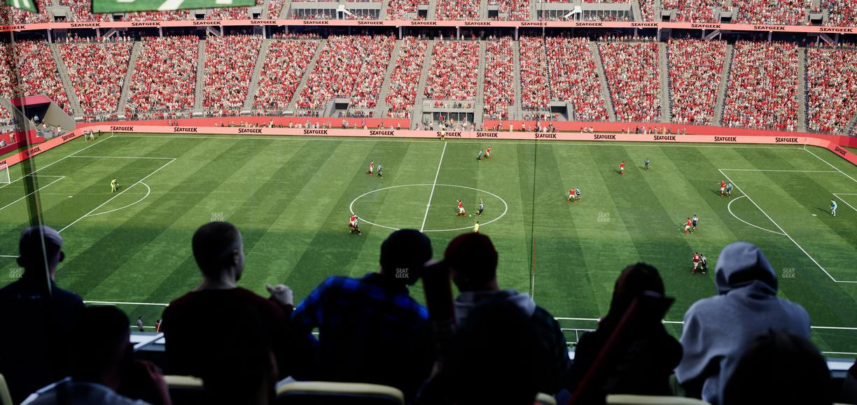 Levi's Stadium - Section Tower Suite 519 Seat View