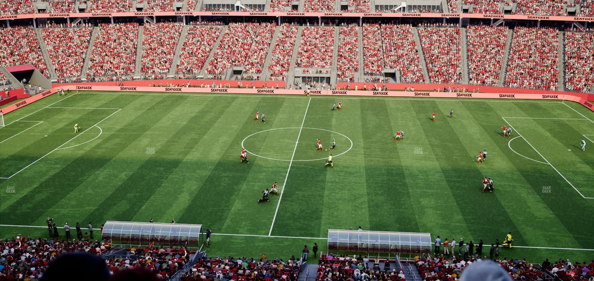 Levi's Stadium - Section Tower Suite 519 Seat View