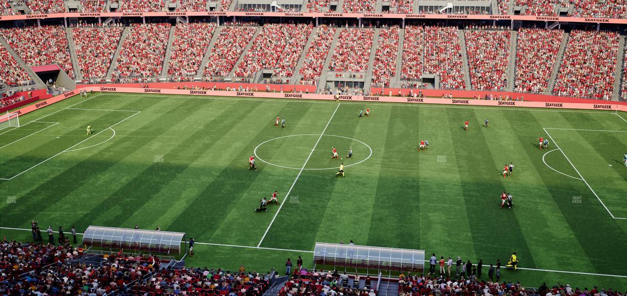 Levi's Stadium - Section Tower Suite 520 Seat View