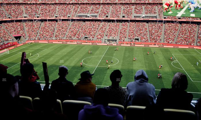 Levi's Stadium - Section Tower Suite 520 Seat View