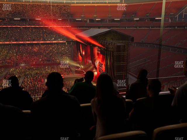 Levi's Stadium - Section Tower Suite 521 Seat View