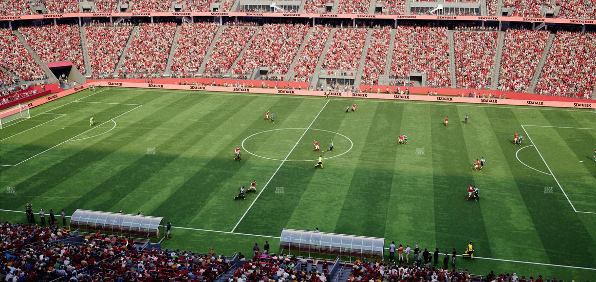 Levi's Stadium - Section Tower Suite 521 Seat View