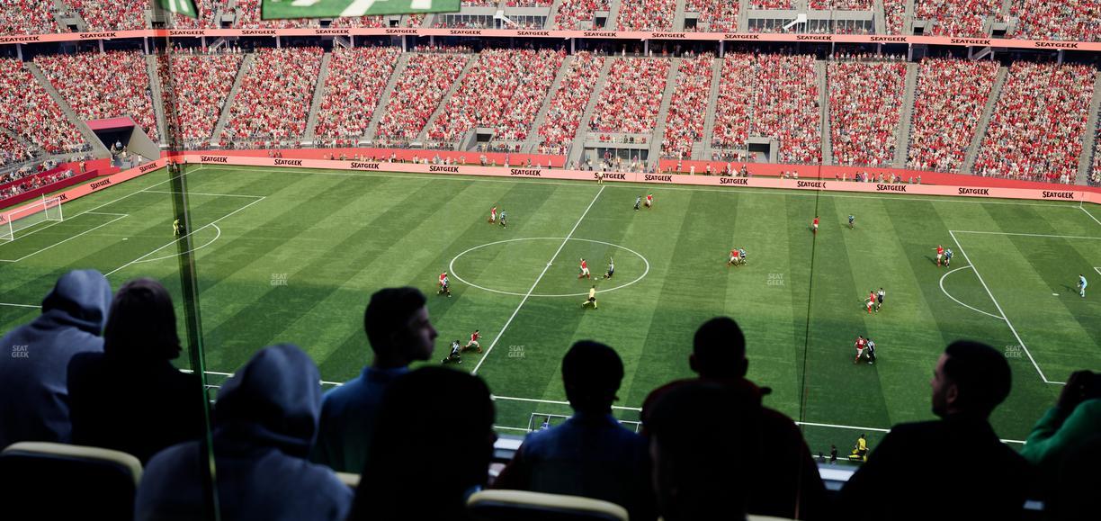 Levi's Stadium - Section Tower Suite 521 Seat View