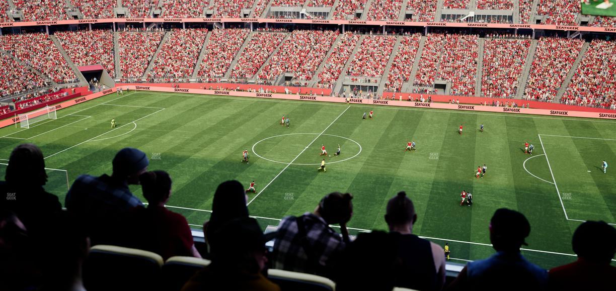 Levi's Stadium - Section Tower Suite 522 Seat View