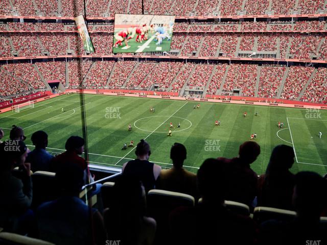 Levi's Stadium - Section Tower Suite 523 Seat View Levi's Stadium - Section Tower Suite 523 Seat View