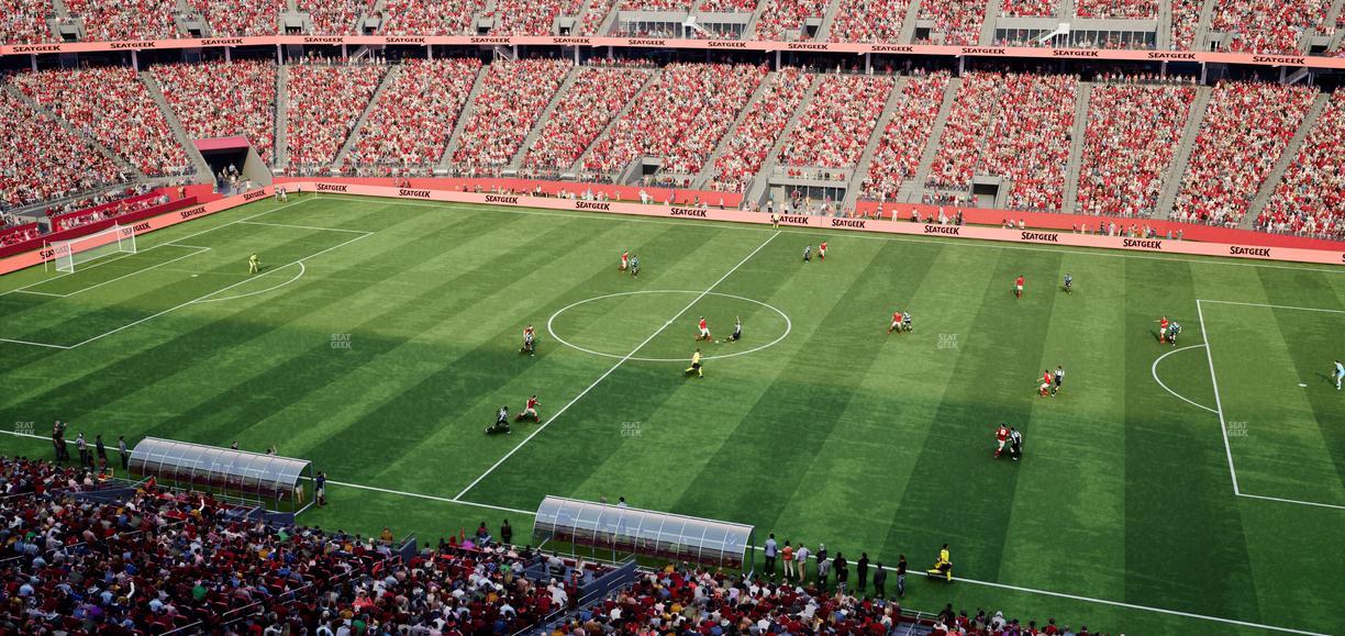 Levi's Stadium - Section Tower Suite 523 Seat View