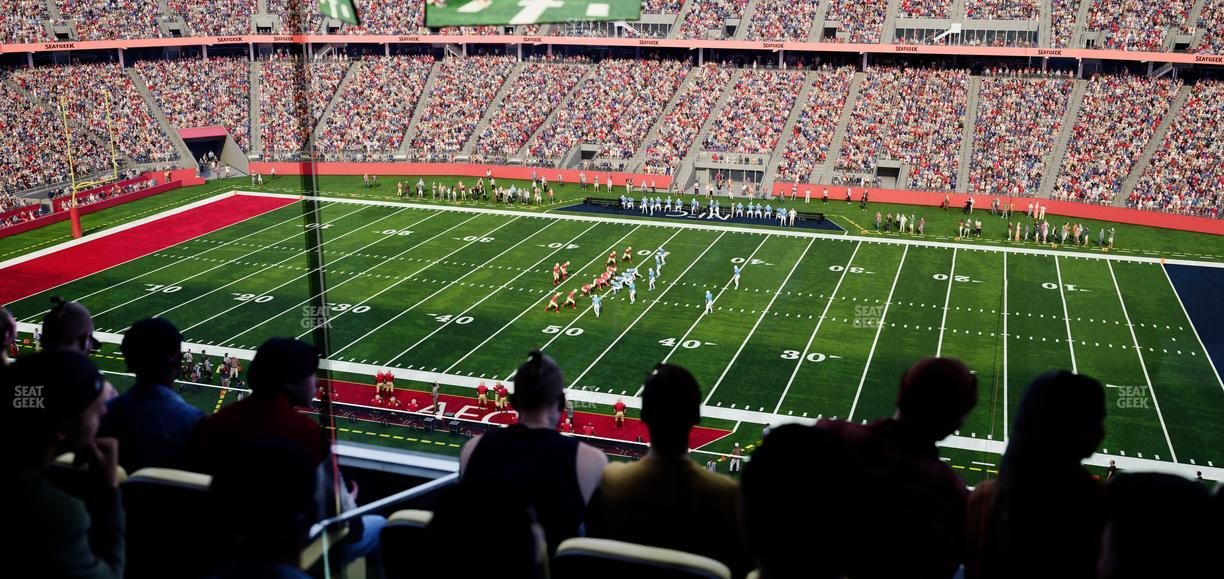 Levi's Stadium - Section Tower Suite 523 Seat View