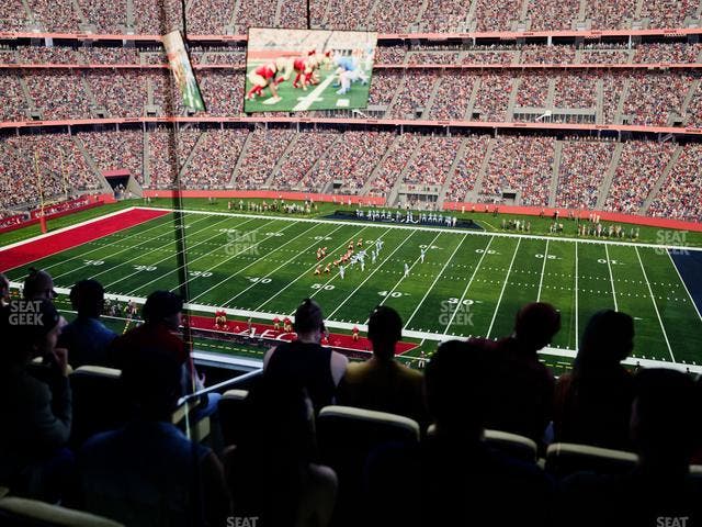 Levi's Stadium - Section Tower Suite 523 Seat View