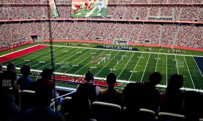 Levi's Stadium - Section Tower Suite 523 Seat View