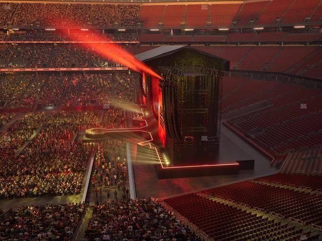 Levi's Stadium - Section Tower Suite 523 Seat View