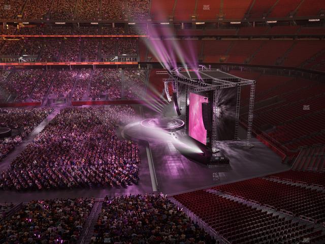 Levi's Stadium - Section Tower Suite 523 Seat View