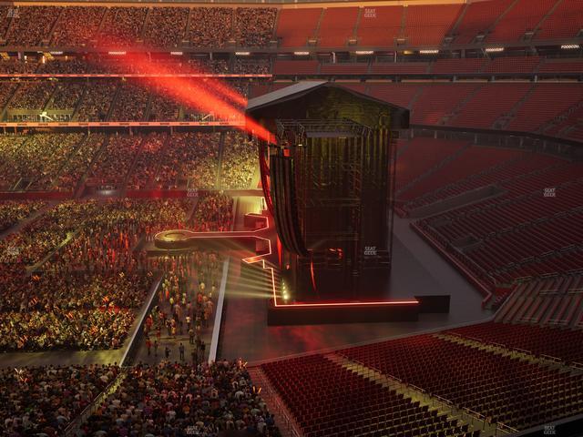 Levi's Stadium - Section Tower Suite 524 Seat View