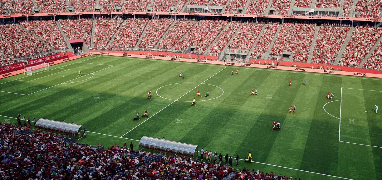 Levi's Stadium - Section Tower Suite 524 Seat View