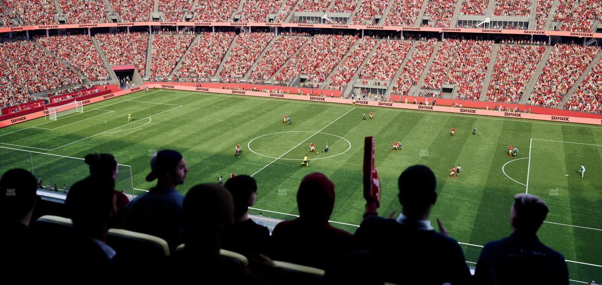 Levi's Stadium - Section Tower Suite 524 Seat View