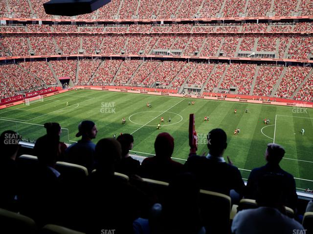 Levi's Stadium - Section Tower Suite 524 Seat View Levi's Stadium - Section Tower Suite 524 Seat View