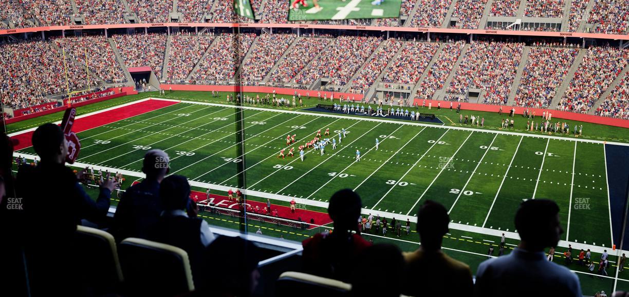 Levi's Stadium - Section Tower Suite 525 Seat View