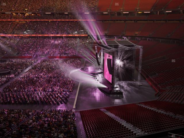 Levi's Stadium - Section Tower Suite 525 Seat View