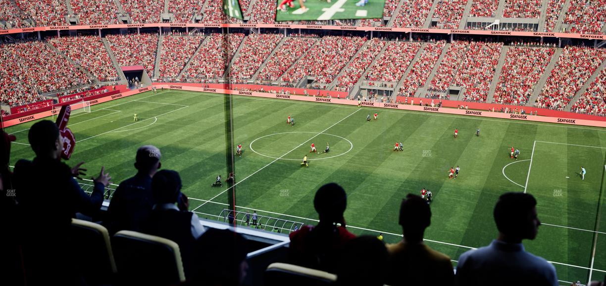 Levi's Stadium - Section Tower Suite 525 Seat View