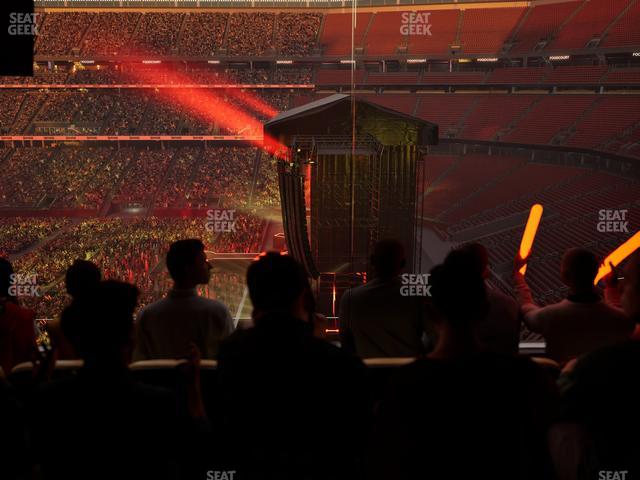 Levi's Stadium - Section Tower Suite 525 Seat View