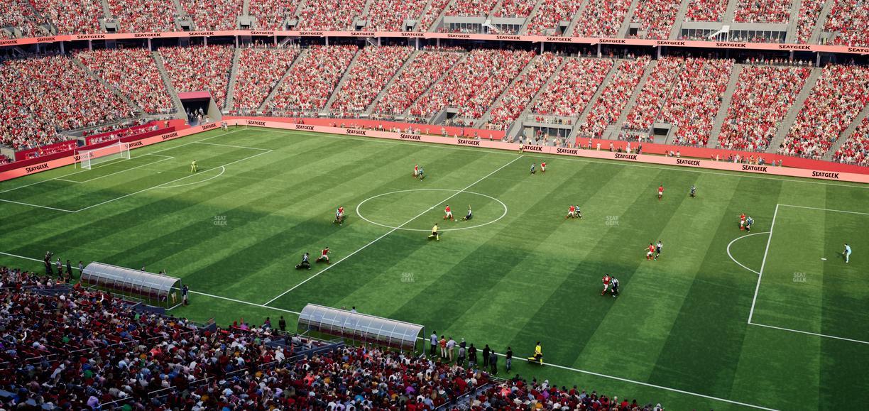 Levi's Stadium - Section Tower Suite 525 Seat View