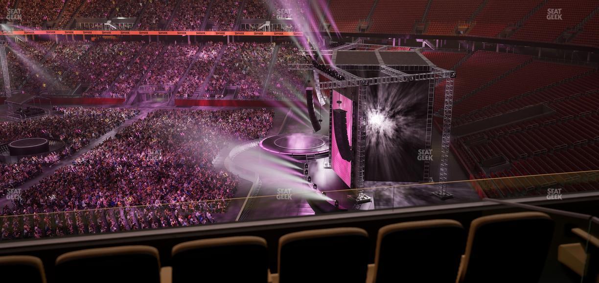 Levi's Stadium - Section Tower Suite 526 Seat View