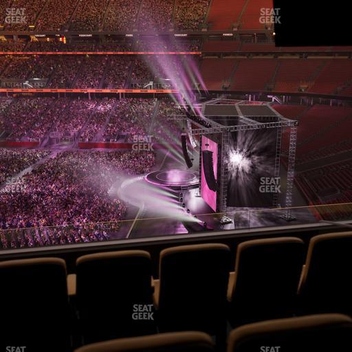 Levi's Stadium - Section Tower Suite 526 Seat View