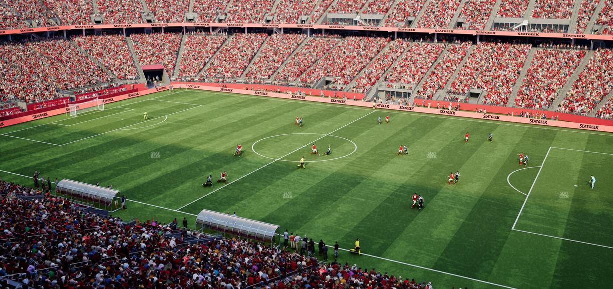 Levi's Stadium - Section Tower Suite 526 Seat View