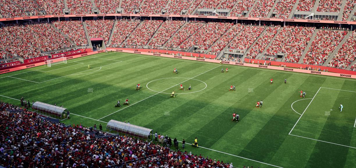 Levi's Stadium - Section Tower Suite 527 Seat View