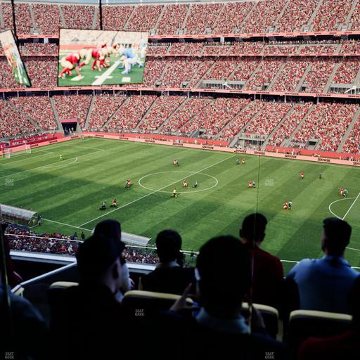 Levi's Stadium - Section Tower Suite 527 Seat View